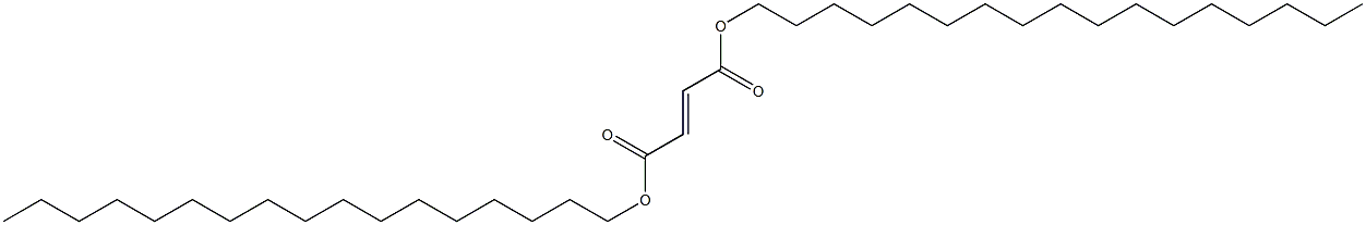 Fumaric acid diheptadecyl ester Structure