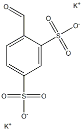 4-ホルミル-1,3-ベンゼンジスルホン酸ジカリウム 化学構造式