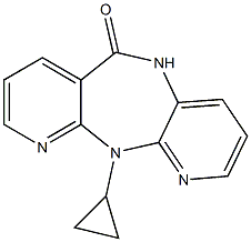 5,11-Dihydro-11-cyclopropyl-6H-dipyrido[3,2-b:2',3'-e][1,4]diazepin-6-one