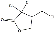 3,3-Dichloro-4-(chloromethyl)tetrahydrofuran-2-one|