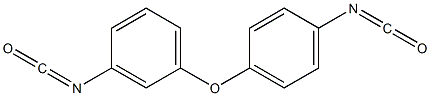 3,4'-Diisocyanato[1,1'-oxybisbenzene],,结构式