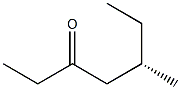 [S,(+)]-5-Methyl-3-heptanone Struktur