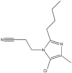 2-Butyl-5-chloro-1-(2-cyanoethyl)-4-methyl-1H-imidazole