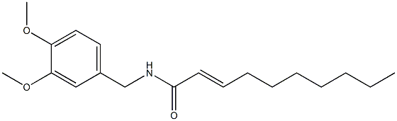 N-(3,4-Dimethoxybenzyl)-2-decenamide