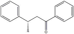 (3S)-1,3-Diphenylbutane-1-one Struktur