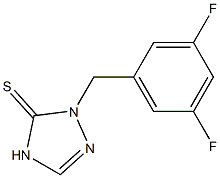 1,5-Dihydro-1-(3,5-difluorobenzyl)-4H-1,2,4-triazole-5-thione