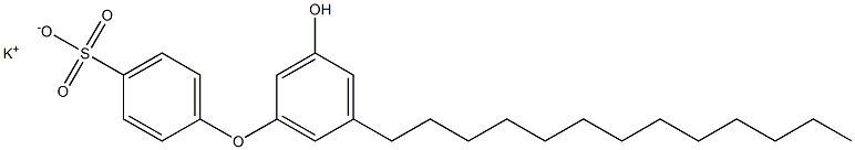 3'-Hydroxy-5'-tridecyl[oxybisbenzene]-4-sulfonic acid potassium salt