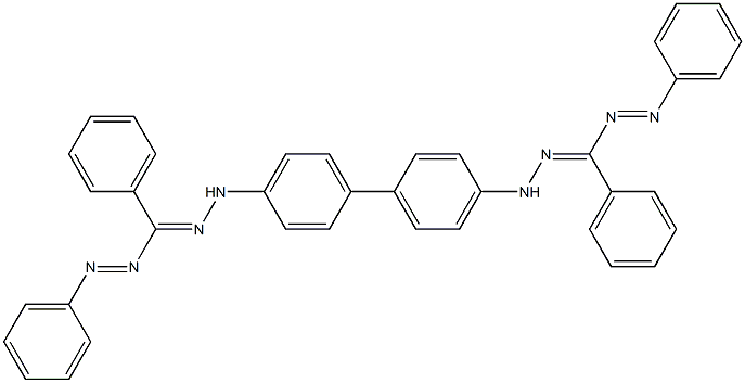 3,3',5,5'-Tetraphenyl-[1,1'-(biphenyl-4,4'-diyl)bisformazan]