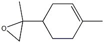 2-(4-Methyl-3-cyclohexenyl)-2-methyloxirane,,结构式