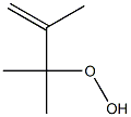 2,3-Dimethyl-3-hydroperoxy-1-butene Structure