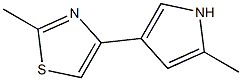 2-Methyl-4-(2-methyl-1H-pyrrol-4-yl)thiazole