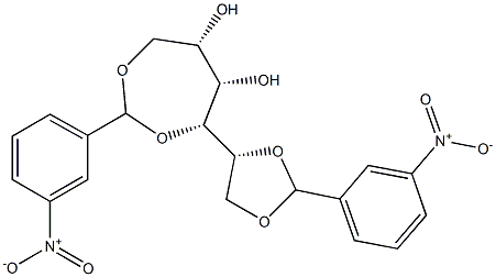  1-O,2-O:3-O,6-O-Bis(3-nitrobenzylidene)-L-glucitol