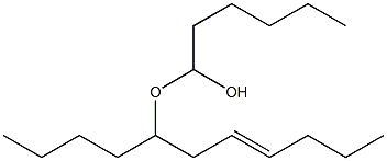 Hexanal [(E)-2-hexenyl]pentyl acetal Structure