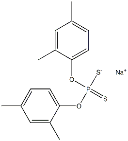 Dixylenyl dithiophosphate sodium salt Structure