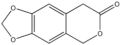 5H-1,3-Dioxolo[4,5-g][2]benzopyran-7(8H)-one Struktur