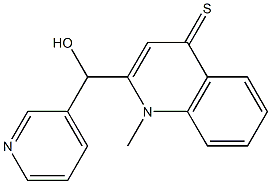 1-Methyl-2-[(3-pyridinyl)hydroxymethyl]quinoline-4(1H)-thione|