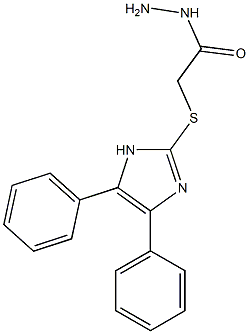 [(4,5-Diphenyl-1H-imidazol-2-yl)thio]acetohydrazide