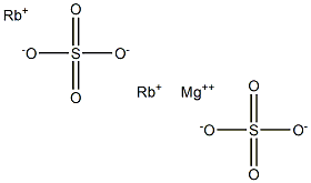 Rubidium magnesium sulfate Structure