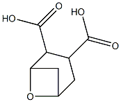 ヘキサヒドロ-3,5-エポキシフタル酸 化学構造式