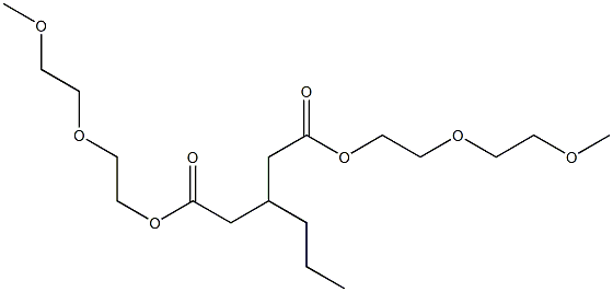 3-Propylglutaric acid bis[2-(2-methoxyethoxy)ethyl] ester