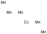 Pentamanganese copper Structure