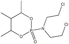 2-[Bis(2-chloroethyl)amino]-4,5,6-trimethyl-1,3,2-dioxaphosphorinane 2-oxide