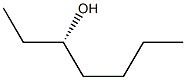 (S)-3-ヘプタノール 化学構造式