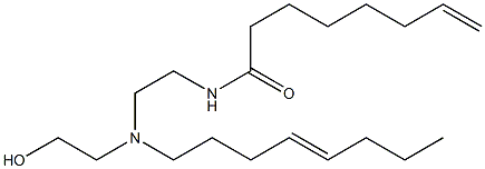 N-[2-[N-(2-Hydroxyethyl)-N-(4-octenyl)amino]ethyl]-7-octenamide