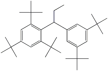 1-(2,4,6-Tri-tert-butylphenyl)-1-(3,5-di-tert-butylphenyl)propane