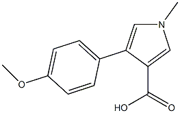 1-Methyl-4-(4-methoxyphenyl)-1H-pyrrole-3-carboxylic acid