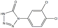 1-(3,4-Dichlorophenyl)-1H-tetrazol-5(4H)-one Struktur