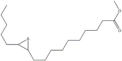 11,12-Epithioheptadecanoic acid methyl ester