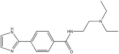 N-(2-Diethylaminoethyl)-4-(1H-imidazol-2-yl)benzamide Structure