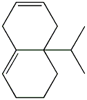 1,4,4a,5,6,7-Hexahydro-4a-isopropylnaphthalene,,结构式