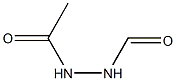 1-Acetyl-2-formylhydrazine,,结构式