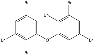 2,2',3,3',5,5'-Hexabromodiphenyl ether Struktur