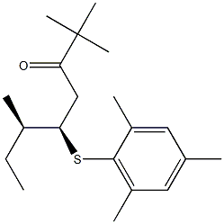 (5R,6R)-5-(2,4,6-Trimethylphenylthio)-2,2,6-trimethyl-3-octanone
