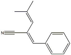  (E)-4-Methyl-2-benzylidene-3-pentenenitrile
