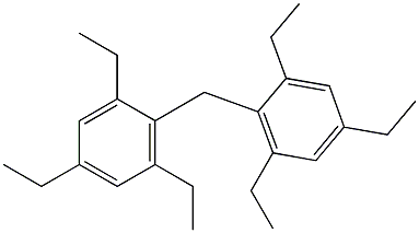 2,2'-メチレンビス(1,3,5-トリエチルベンゼン) 化学構造式