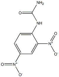 N-(2,4-Dinitrophenyl)urea 结构式