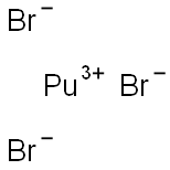プルトニウム(III)トリブロミド 化学構造式