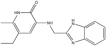 5-Ethyl-6-methyl-3-[[(1H-benzimidazol-2-yl)methyl]amino]pyridin-2(1H)-one