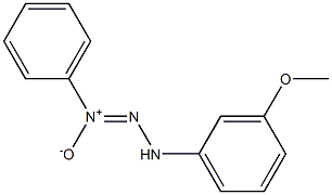 3-(3-Methoxyphenyl)-1-phenyltriazene 1-oxide Structure