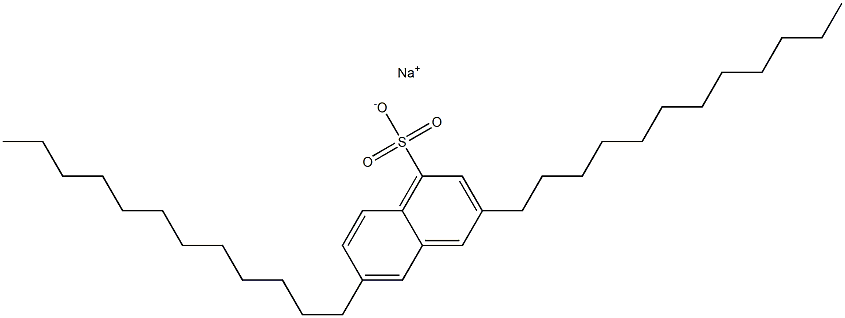 3,6-Didodecyl-1-naphthalenesulfonic acid sodium salt