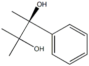(S)-2-Methyl-3-phenyl-2,3-butanediol Struktur