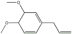 4-Allyl-1,2-dihydro-1,2-dimethoxybenzene Structure