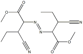 2,2'-Azobis(3-cyanovaleric acid)dimethyl ester Structure