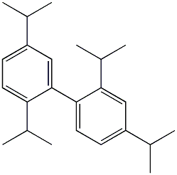 2,4,2',5'-Tetraisopropyl-1,1'-biphenyl Structure