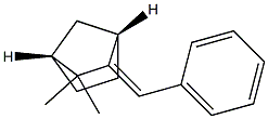 (1S,4R,E)-2-(Benzylidene)-3,3-dimethylbicyclo[2.2.1]heptane 结构式