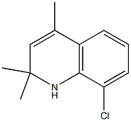 2,2,4-Trimethyl-8-chloro-1,2-dihydroquinoline 结构式